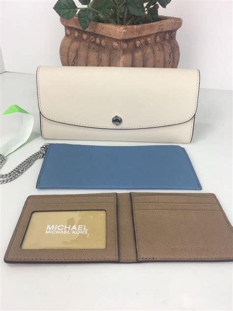 juliana large wallet michael kors|MICHAEL Michael Kors Juliana Large Saffiano Three.